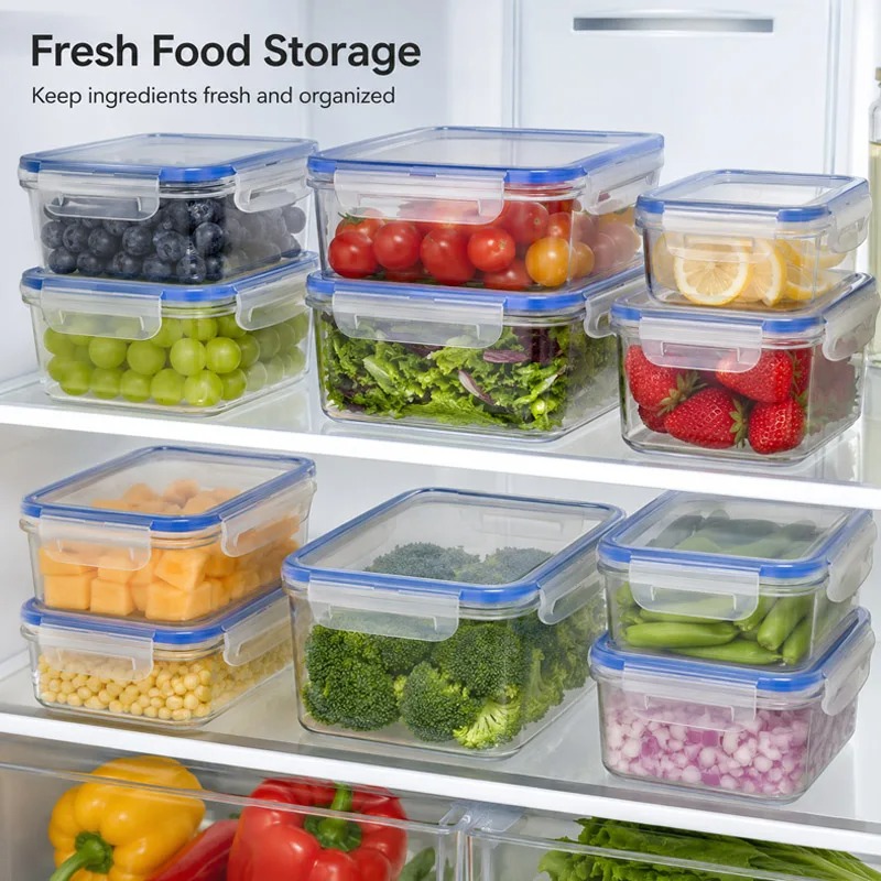 4 Sizes Refrigerator Storage B - Food Storage Lunch Box recension och pris