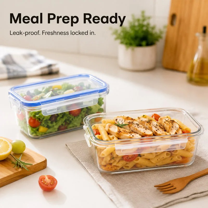 4 Sizes Refrigerator Storage B - Food Storage Lunch Box recension och pris