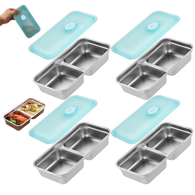 Portable Stainless Steel Fresh - Food Storage Lunch Box recension och pris