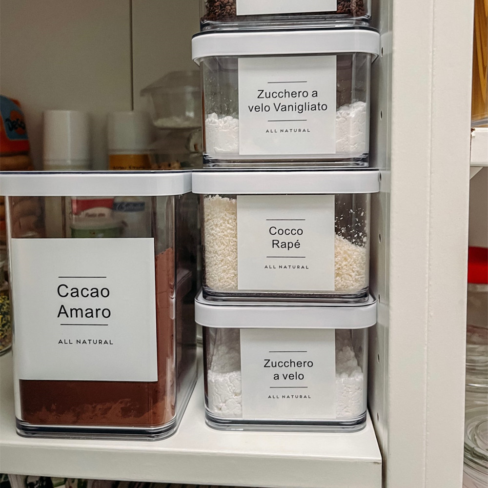 Personalized Pantry Labels,Wat - Food Storage Labels recension och pris
