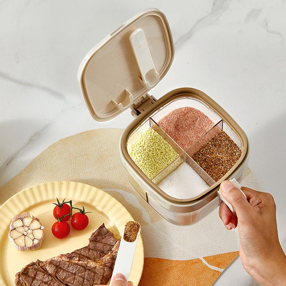 Multi-Compartment Spice Organi - Food Storage Kitchen Cabinet recension och pris