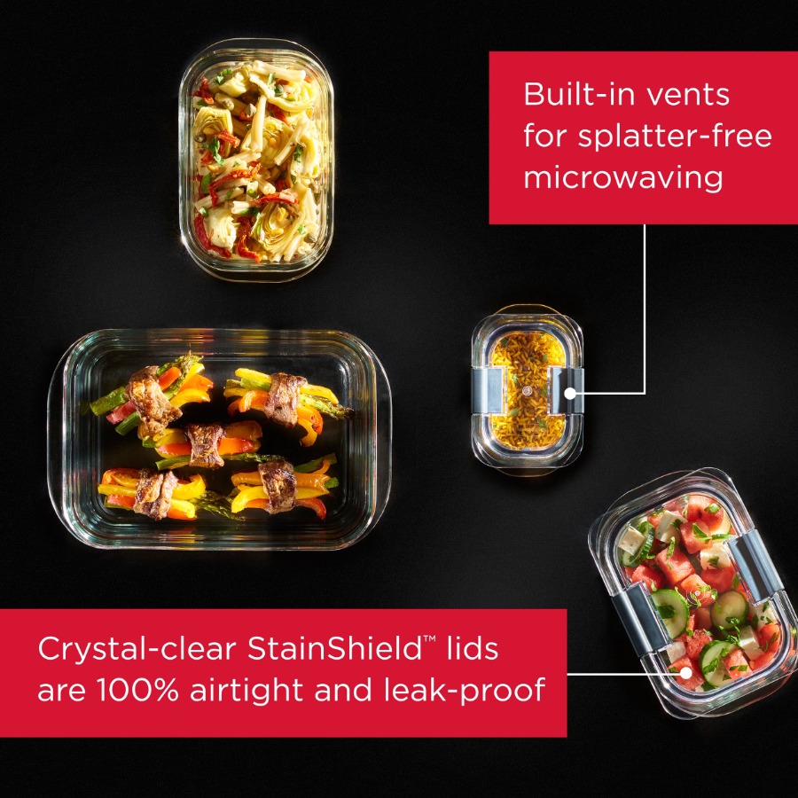 Brilliance 3.2 Cup Glass Food  - Best Food Storage recension och pris