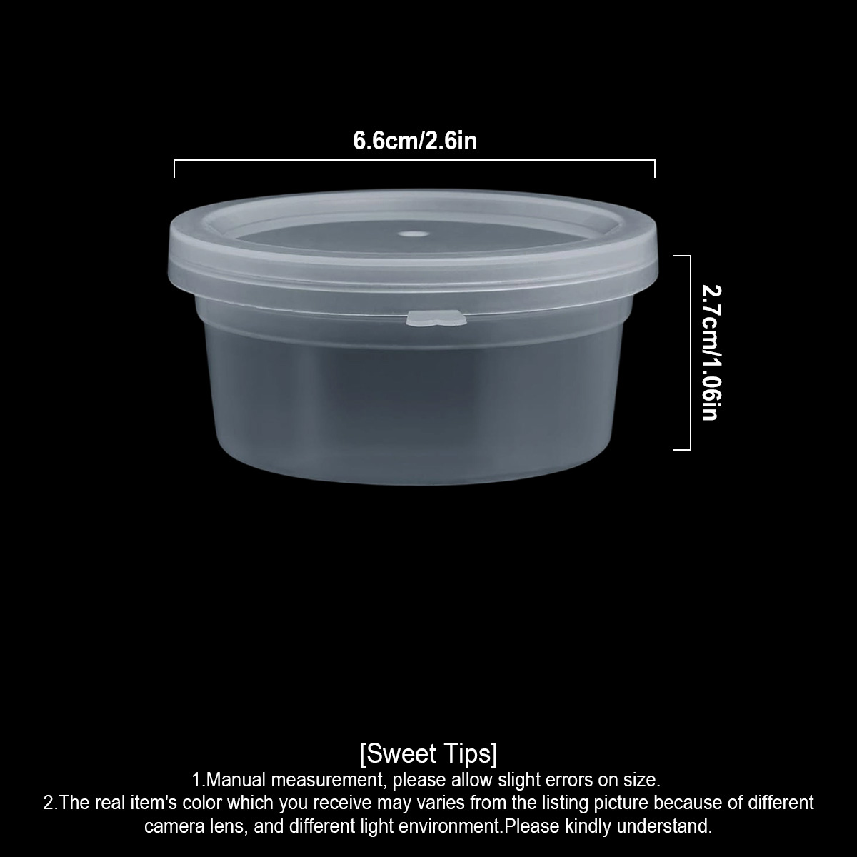 10/20/40 Pack Small Slime Cont - Food Storage Time recension och pris