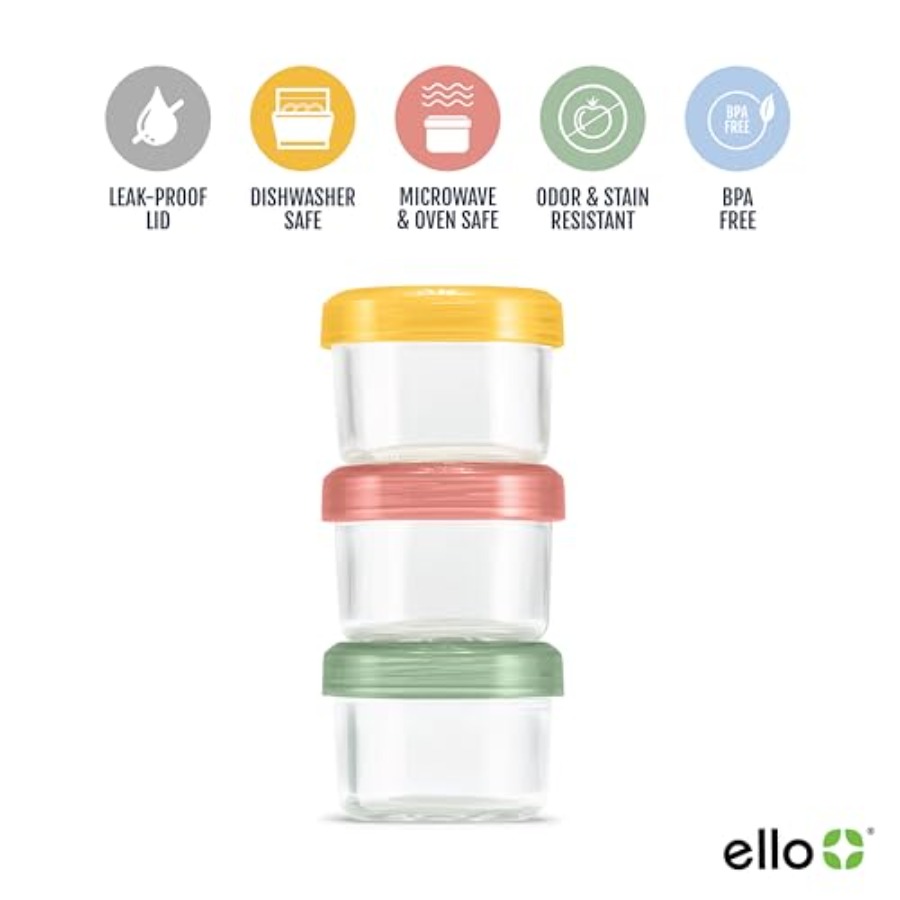 Color Lock Glass Meal Prep Set - Food Storage With Lock recension och pris