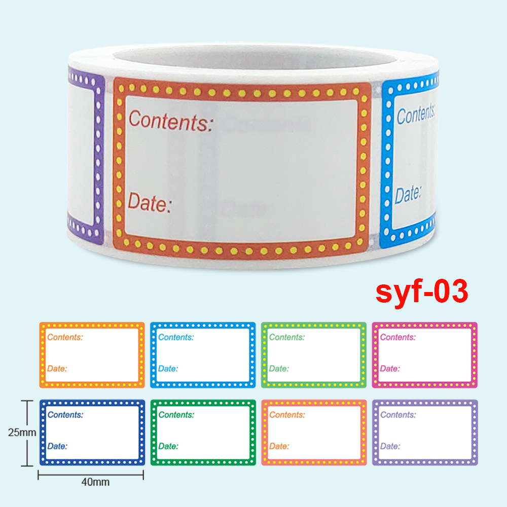 Safe Date Food catalog Storage - Food Storage Labels recension och pris
