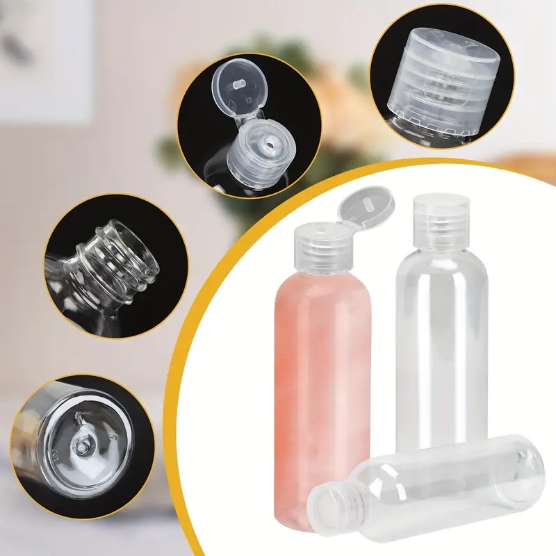 1/3/5/10Pcs 50ML 100ML Plastic - Condiment Squeeze Bottle recension och pris