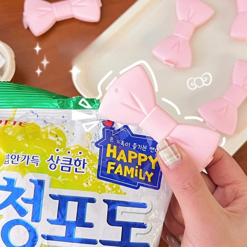 5PCS Kawaii Food Sealing Clip  - Food Storage Bags Reusable recension och pris