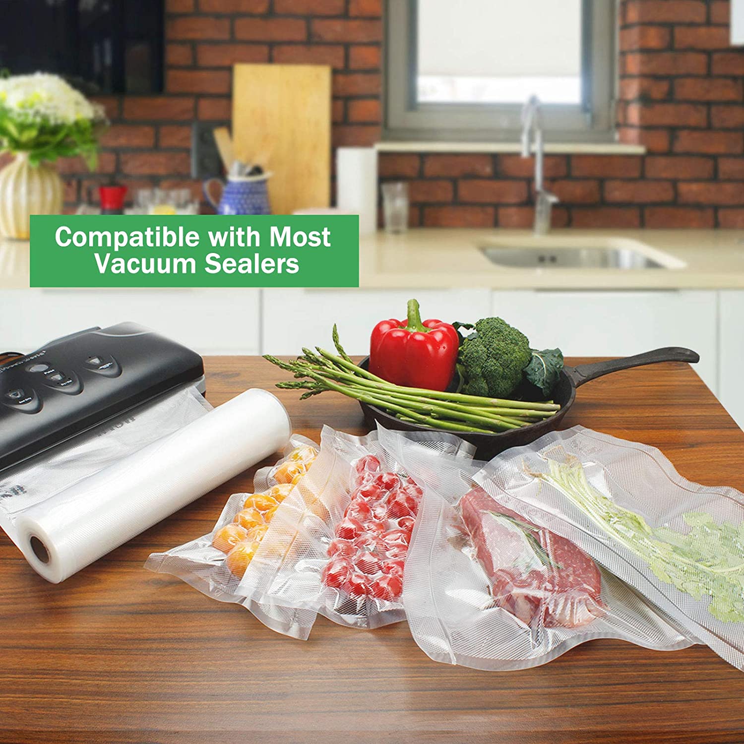Vacuum bags for food Vacuum Se - Food Storage Zip Bags recension och pris