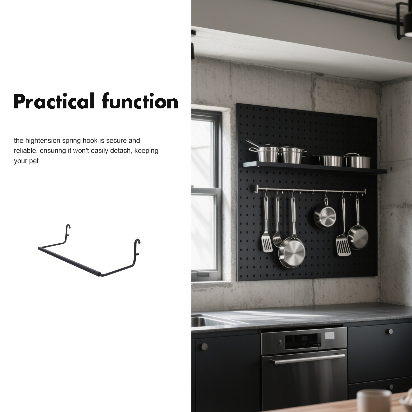 Pegboard Plastic Towel Holder  - Food Storage Rack recension och pris