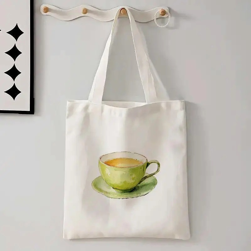 Bread Jam Line Art Canvas Tote - Food Storage Bags Reusable recension och pris