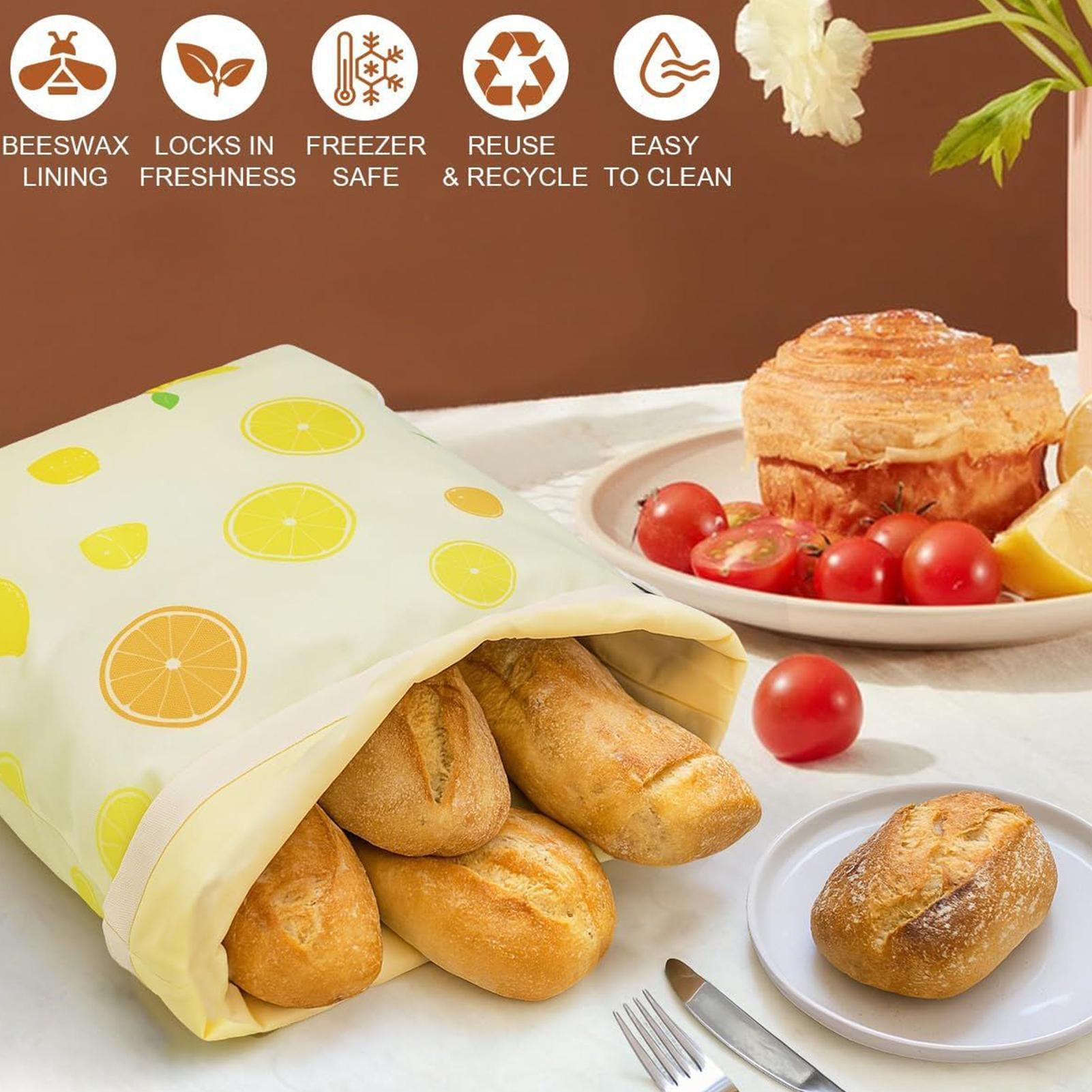Bread Bags Reusable Reusable B - Food Storage Bags Reusable recension och pris
