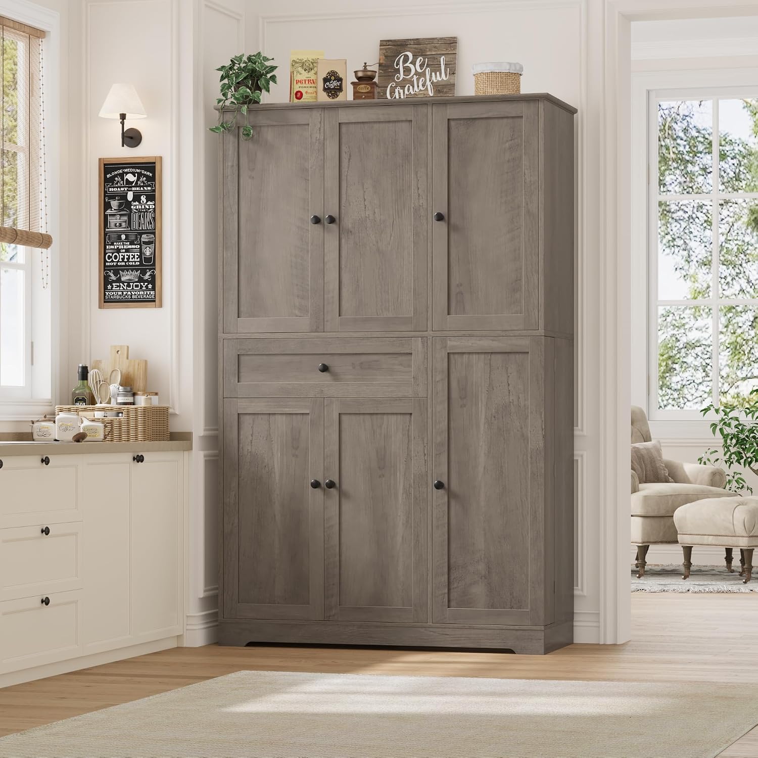 Kitchen Pantry Storage Cabinet - Food Storage Kitchen Cabinet recension och pris