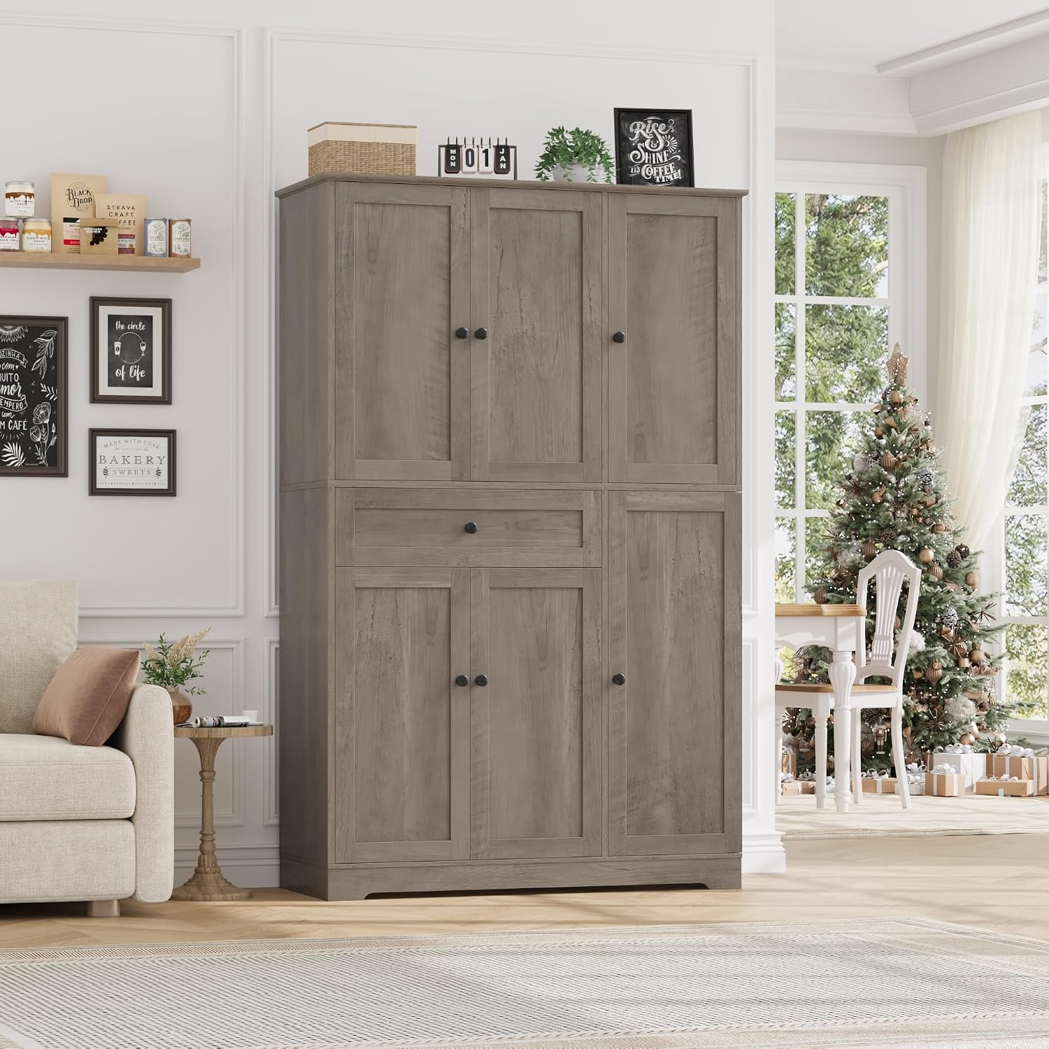 Kitchen Pantry Storage Cabinet - Food Storage Kitchen Cabinet recension och pris