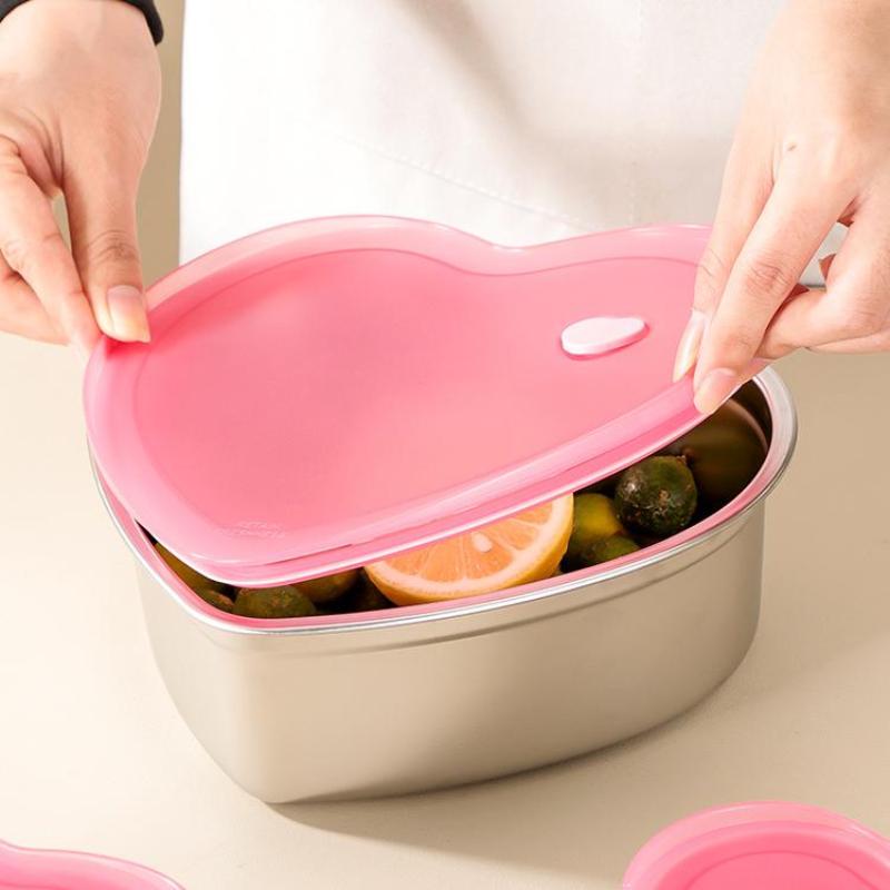 Love-shaped Kitchen Food Organ - Food Storage Containers Xl recension och pris