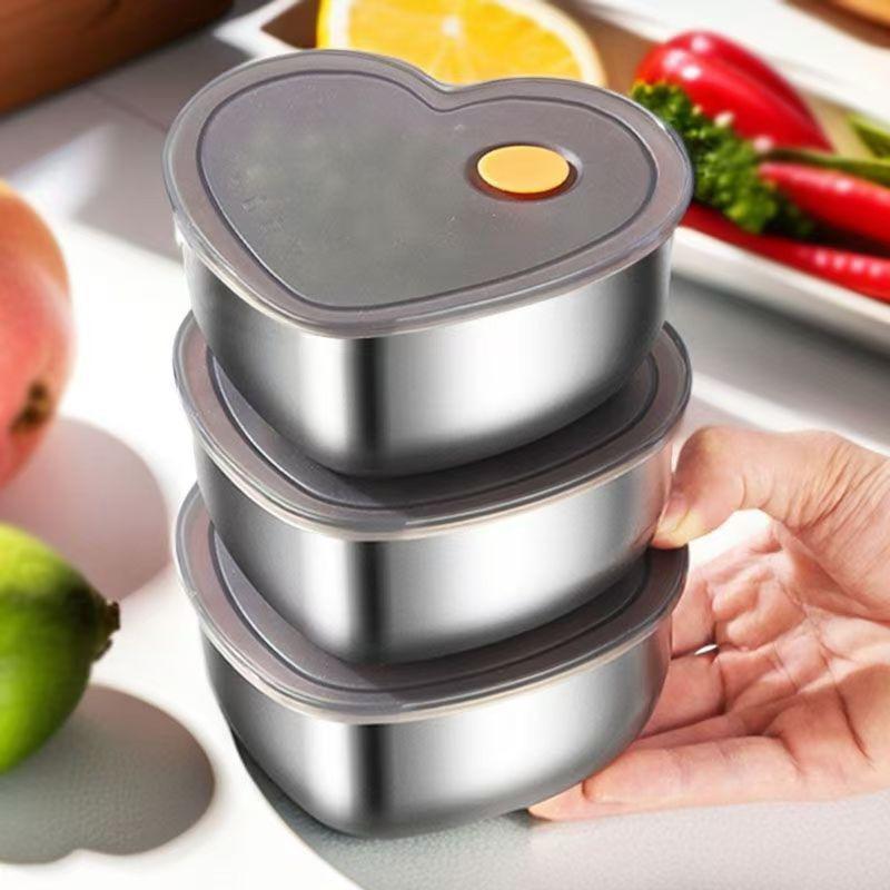 Love-shaped Kitchen Food Organ - Food Storage Containers Xl recension och pris