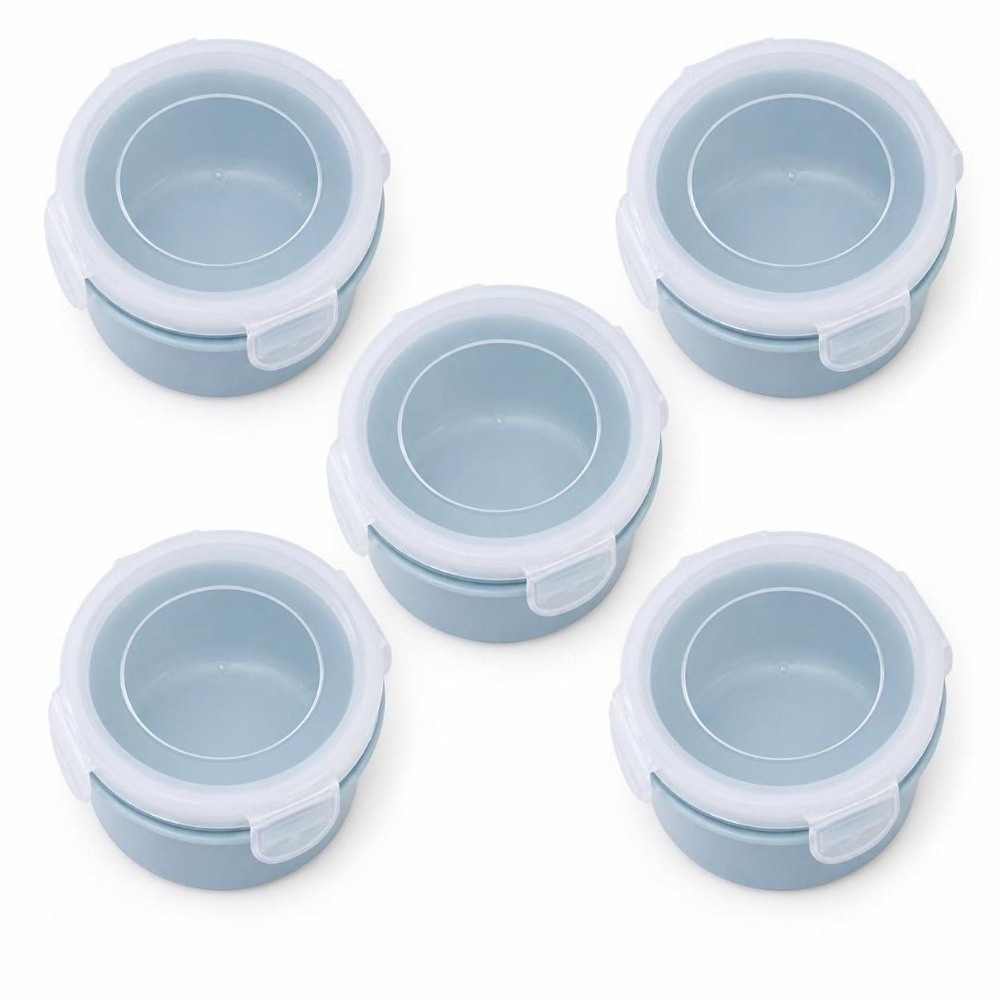 5PCS Fresh Plastic Food Storag - Food Storage With Lock recension och pris