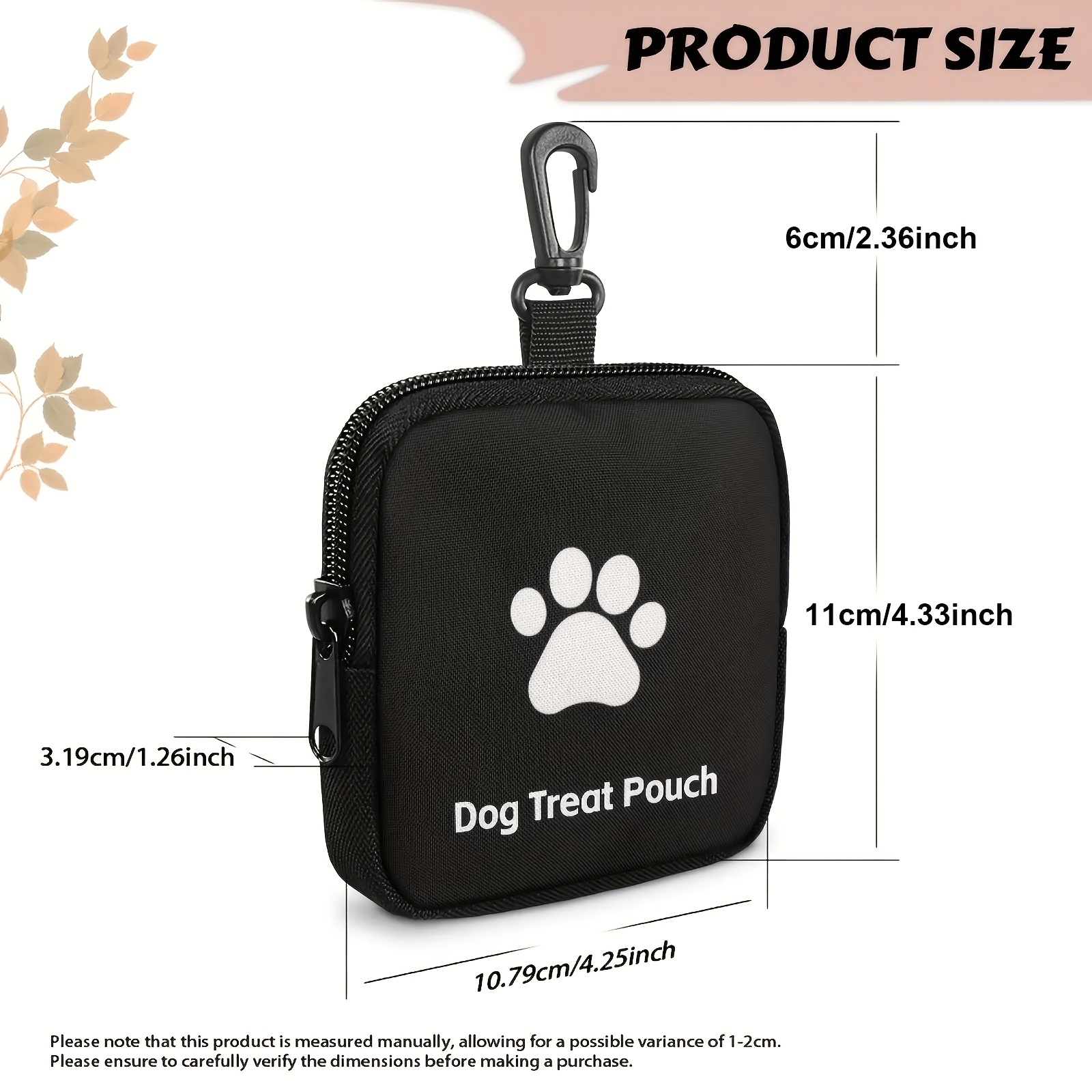 Dog Training Treat Pouch,Trave - Food Storage Zip Bags recension och pris