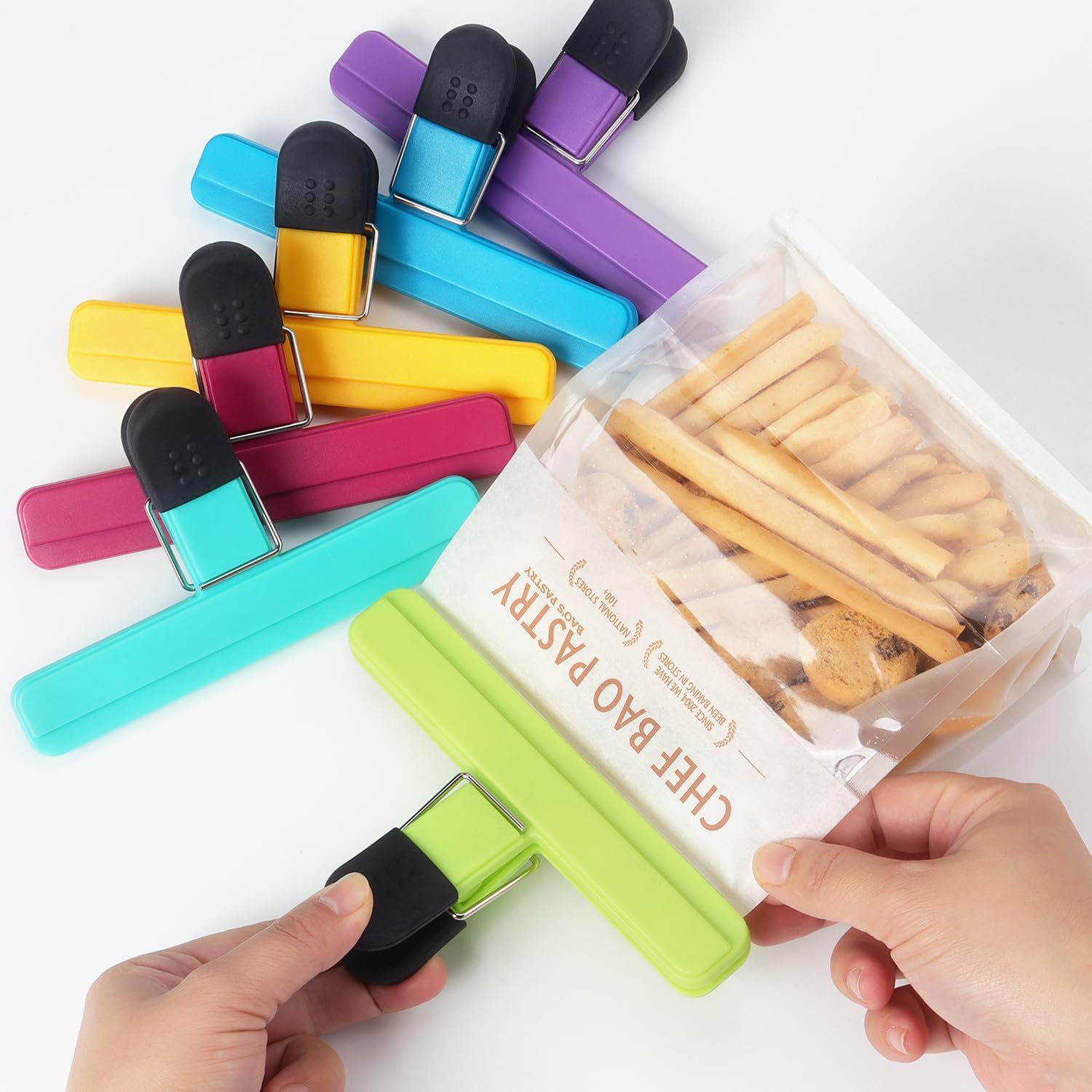 3-12PCS Multi Purpose Sealing  - Food Storage Bags Reusable recension och pris