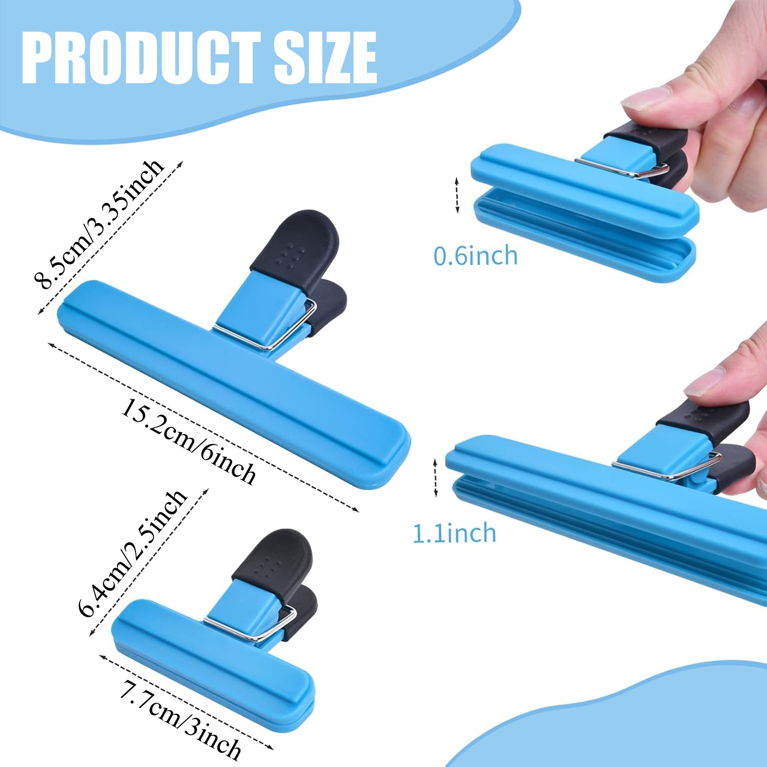 3-12PCS Multi Purpose Sealing  - Food Storage Bags Reusable recension och pris