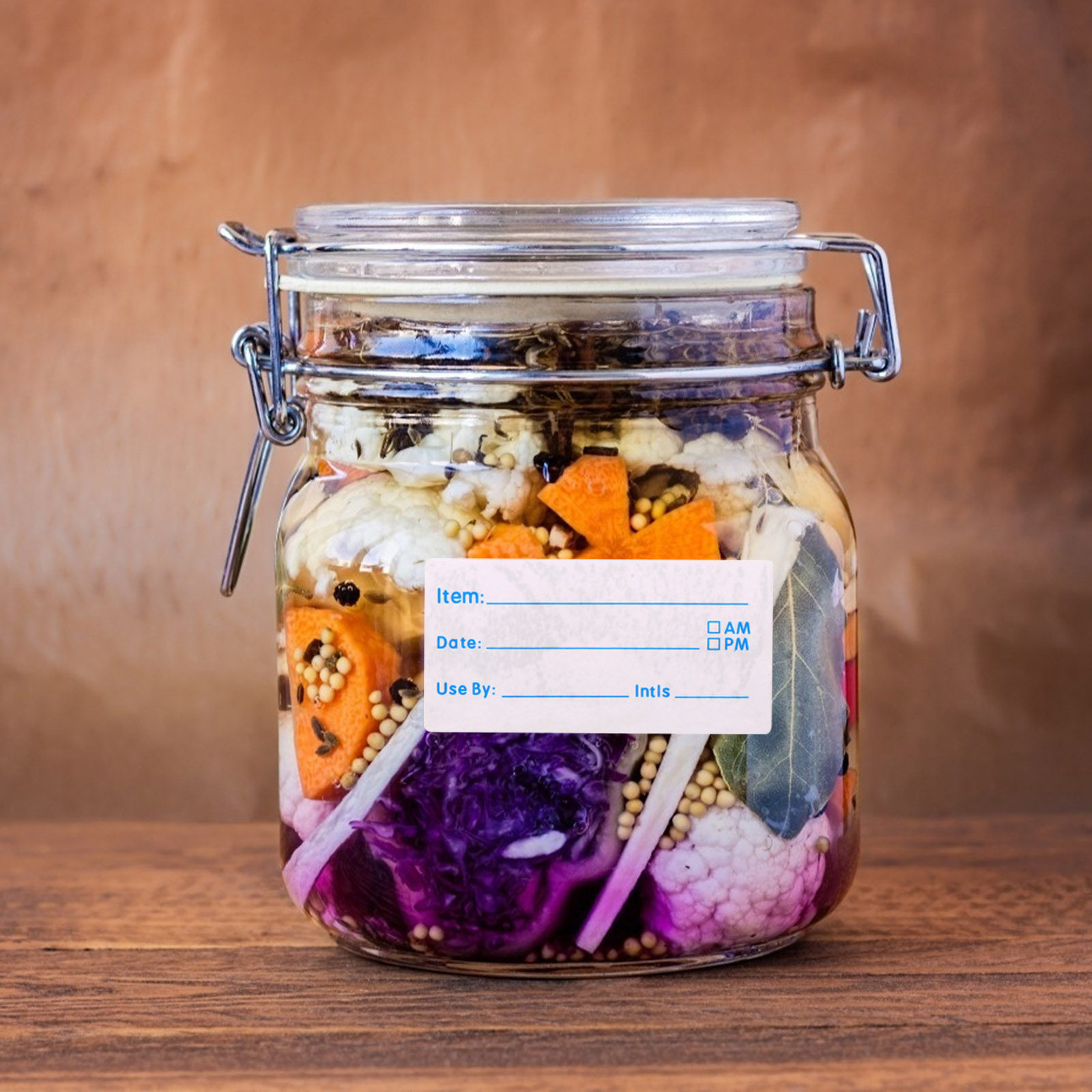 500Pcs Writable Food Record Da - Food Storage Labels recension och pris