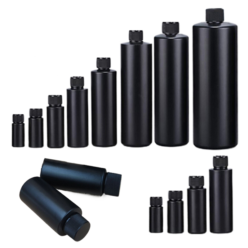 5Pcs 30-1000ml Empty Black HDP - Condiment Squeeze Bottle recension och pris