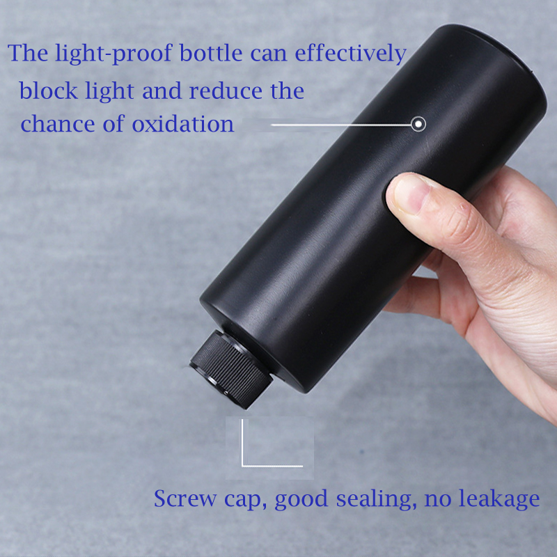 5Pcs 30-1000ml Empty Black HDP - Condiment Squeeze Bottle recension och pris
