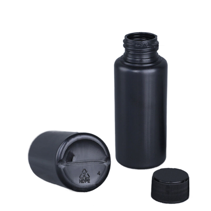 5Pcs 30-1000ml Empty Black HDP - Condiment Squeeze Bottle recension och pris
