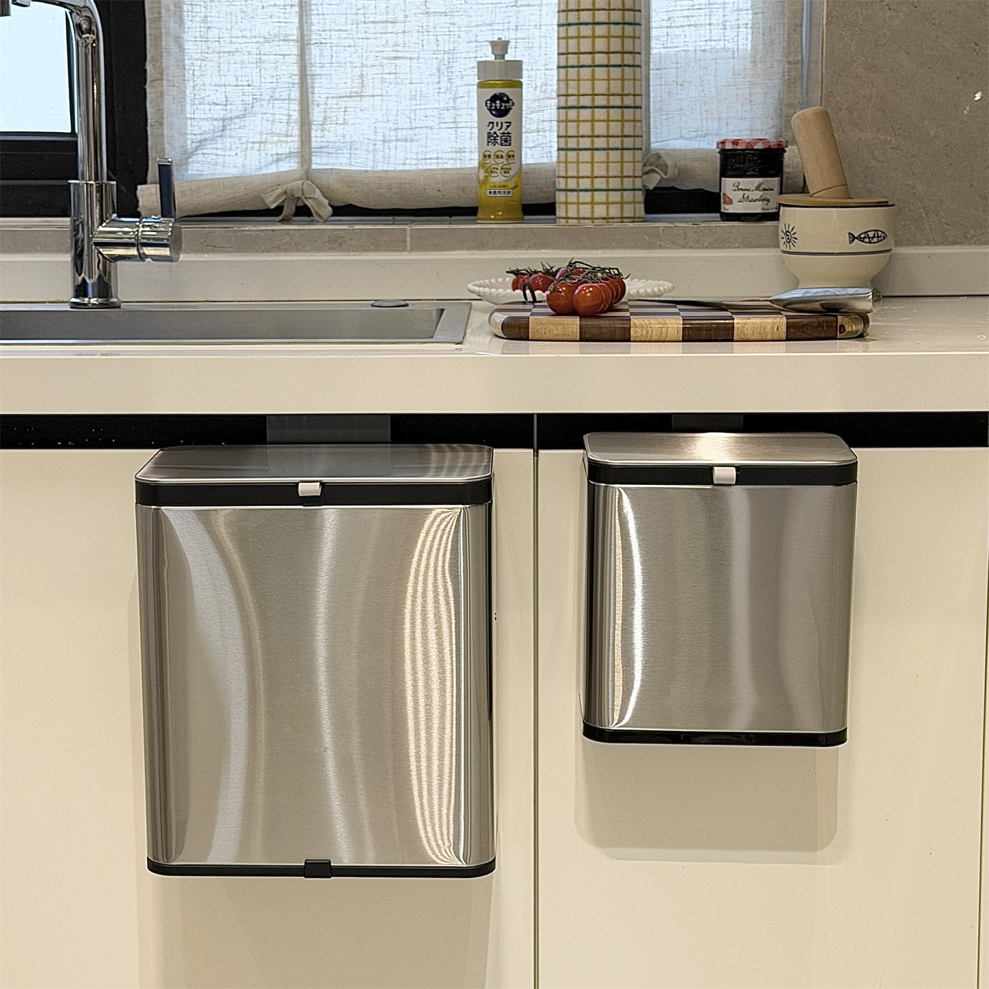 Stainless Steel Hanging Kitche - Food Storage Kitchen Cabinet recension och pris
