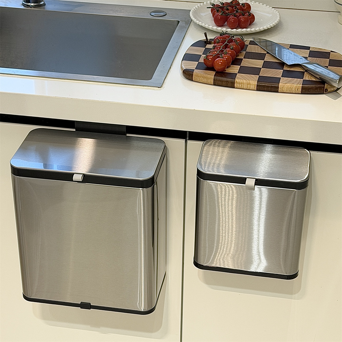 Stainless Steel Hanging Kitche - Food Storage Kitchen Cabinet recension och pris