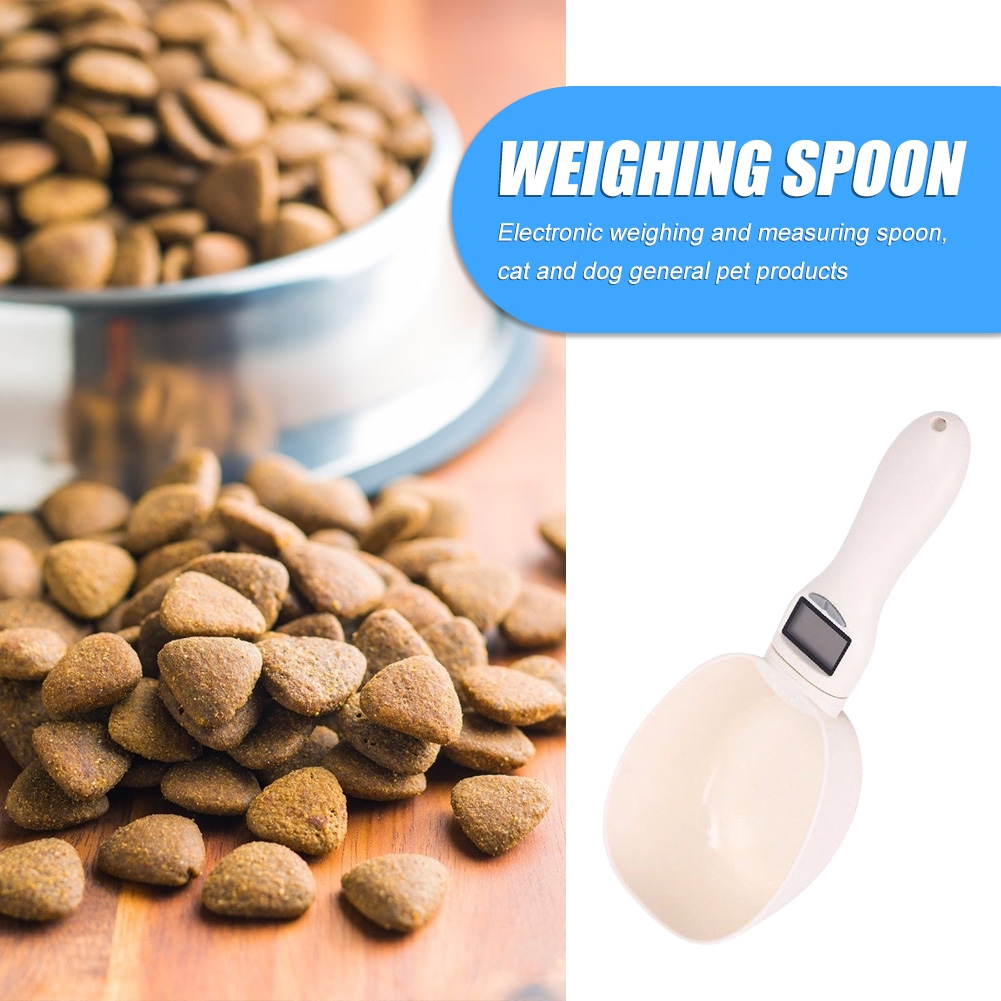 Electronic Measuring Tool Dog  - Food Storage With Scoop recension och pris