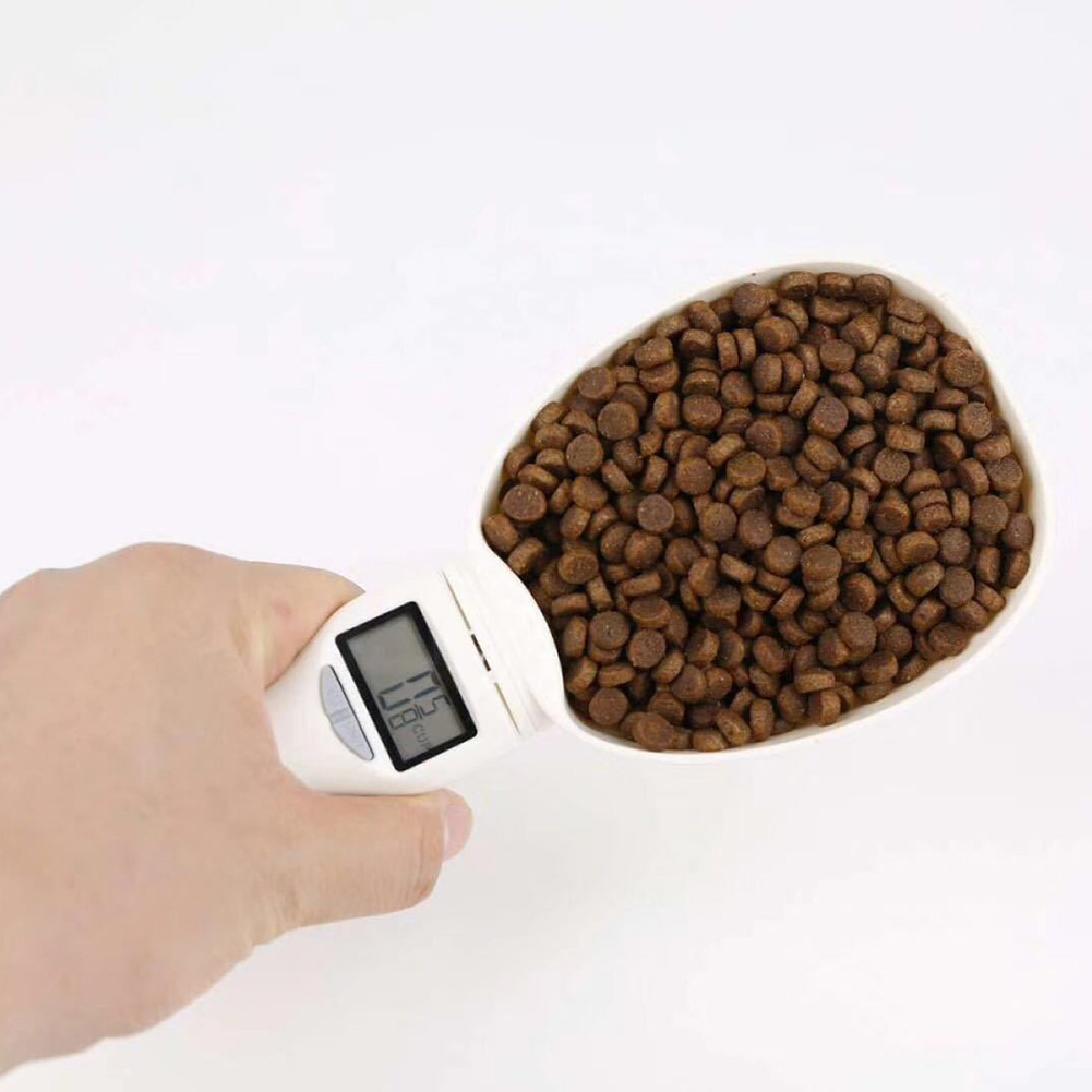 Electronic Measuring Tool Dog  - Food Storage With Scoop recension och pris