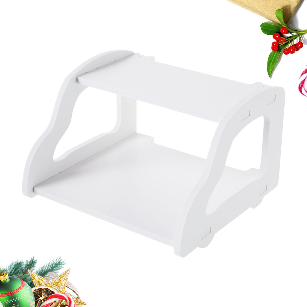 Wall Mount 2-Tier Router Shelf - Food Storage Rack recension och pris