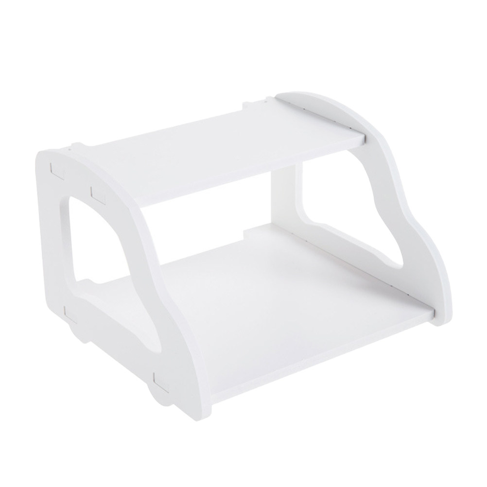 Wall Mount 2-Tier Router Shelf - Food Storage Rack recension och pris
