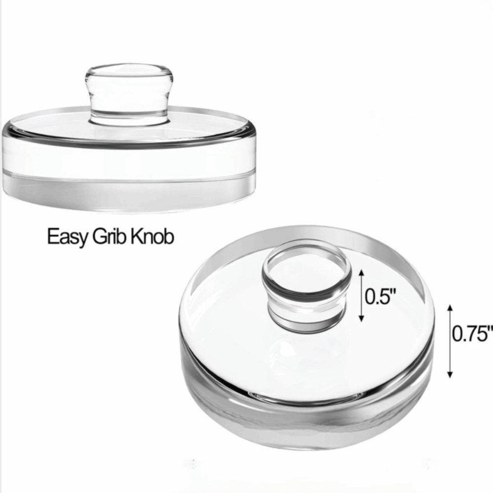Fermented Glass Weights Clear  - Mason Jar Wide Mouth recension och pris