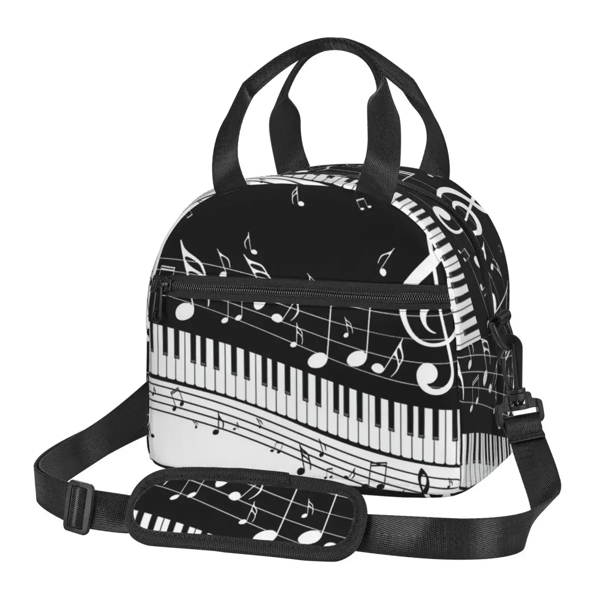 Abstract Piano Keys With Music - Food Storage Notes recension och pris