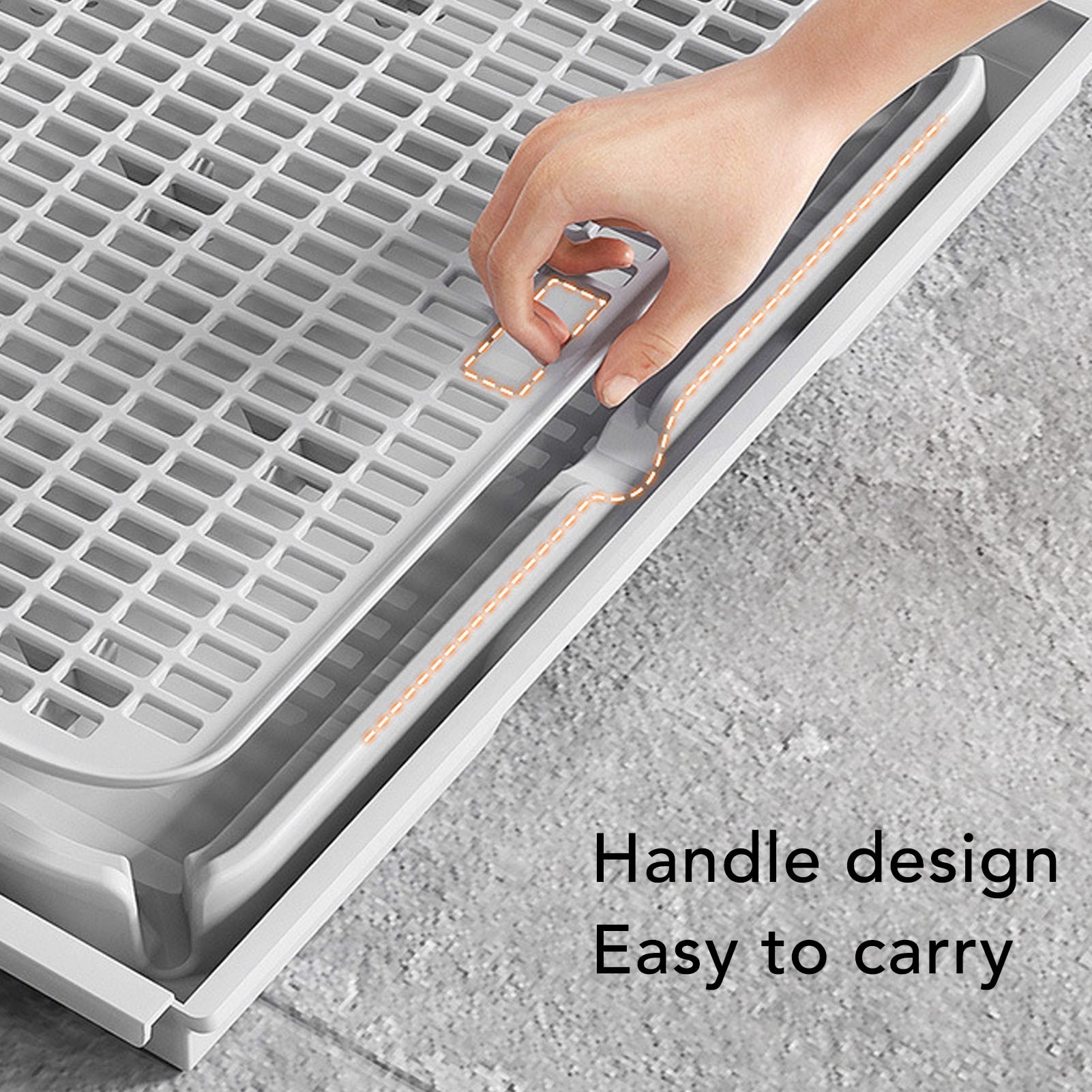 Cat Litter Trapping Mat Cat Li - Food Storage With Scoop recension och pris