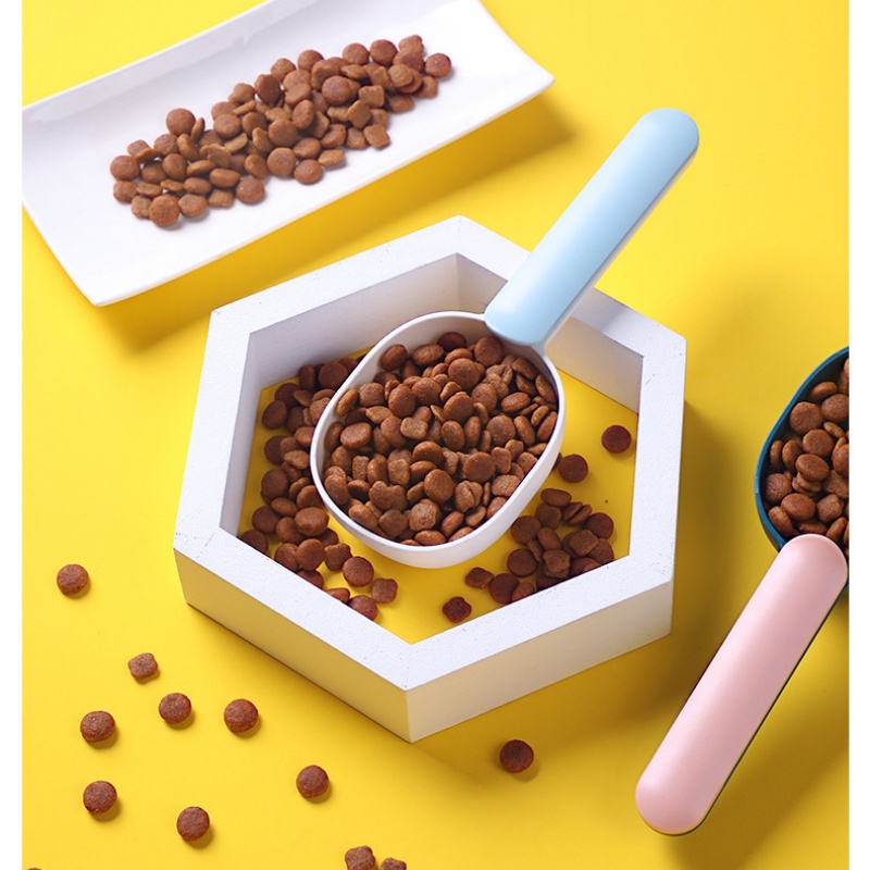 Dog Food Scoop Multifunctional - Food Storage With Scoop recension och pris