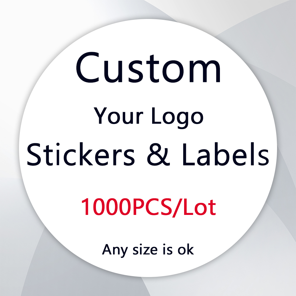 1000PCS Custom Stickers Custom - Food Storage Labels recension och pris