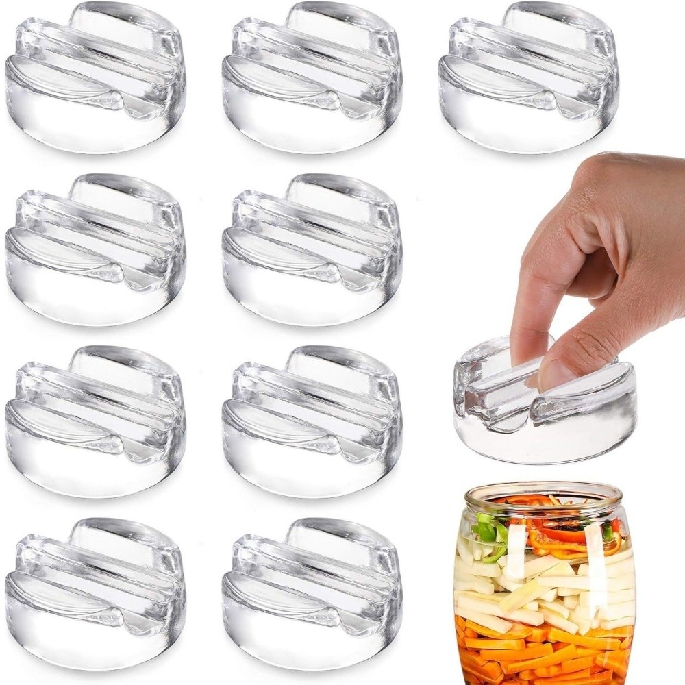 Fermented Glass Weights with H - Mason Jar Wide Mouth recension och pris