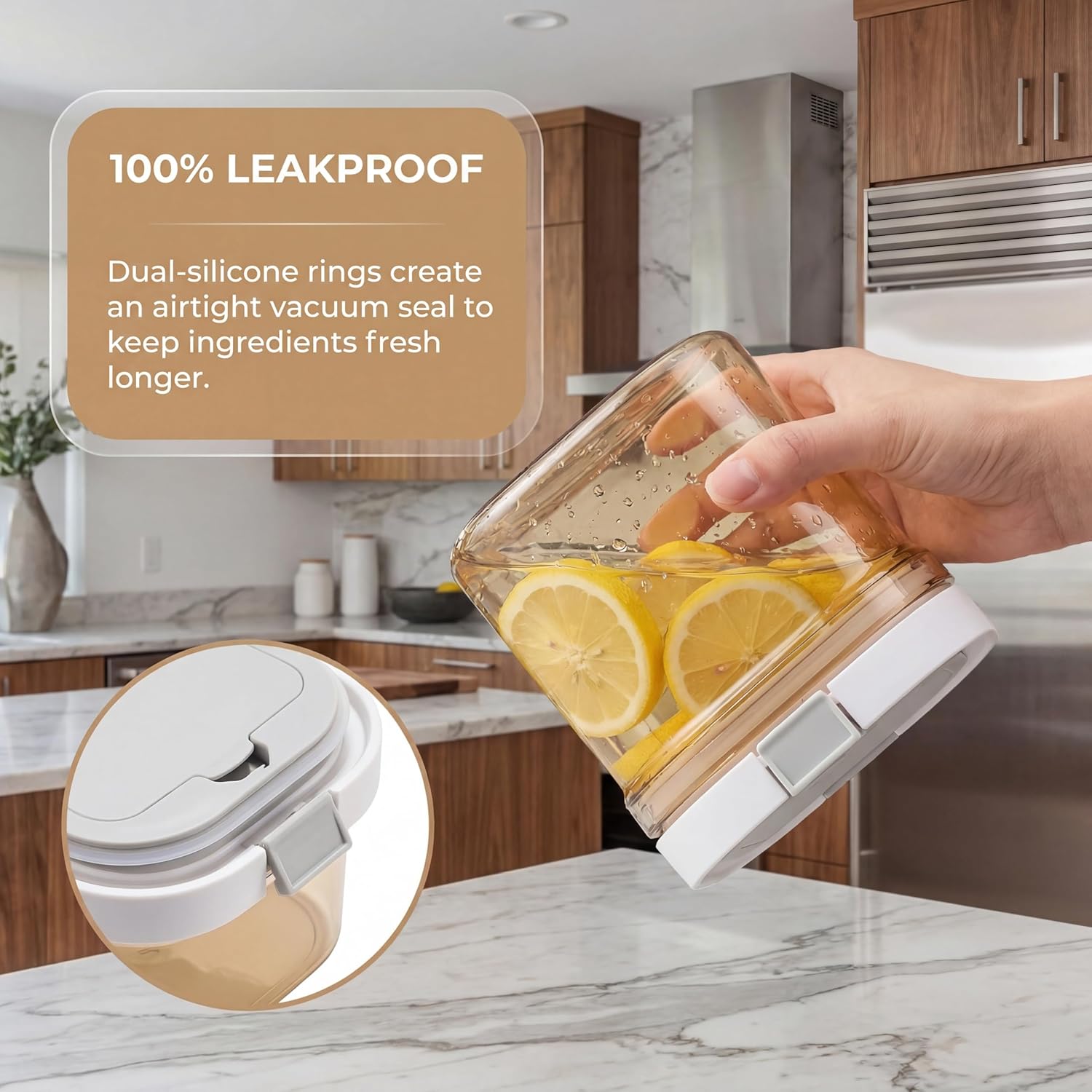 2pcs Coffee Canister with Scoo - Food Storage With Scoop recension och pris