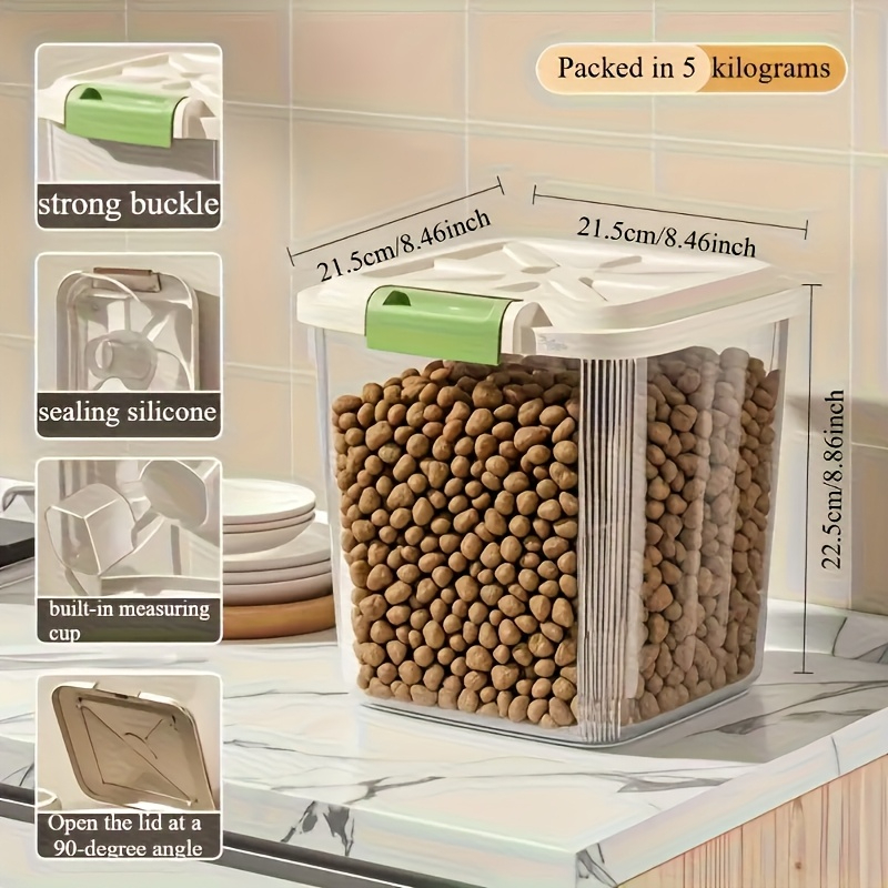 Large-capacity pet food storag - Food Storage Containers Xl recension och pris
