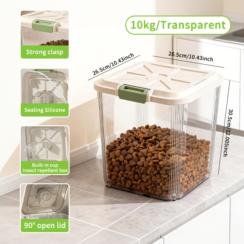 Large-capacity pet food storag - Food Storage Containers Xl recension och pris