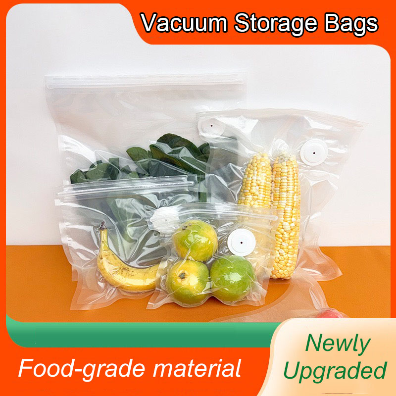 New Reusable Air Vacuum Storag - Food Storage Bags Reusable recension och pris