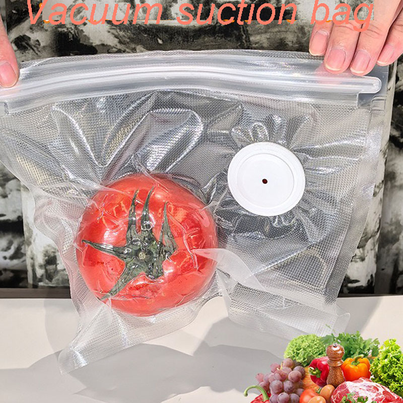New Reusable Air Vacuum Storag - Food Storage Bags Reusable recension och pris