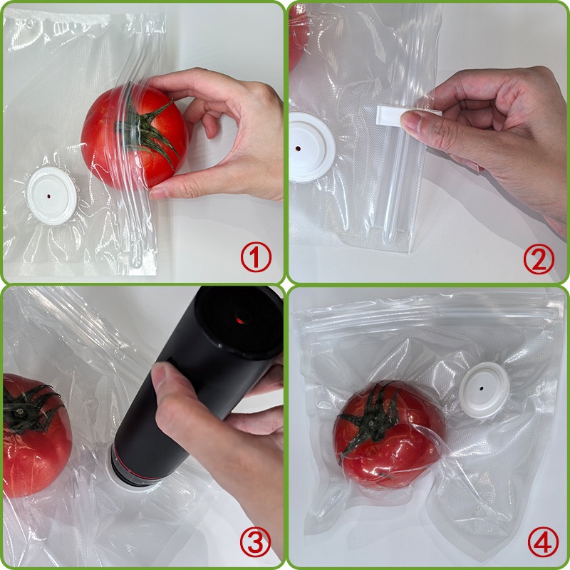 New Reusable Air Vacuum Storag - Food Storage Bags Reusable recension och pris