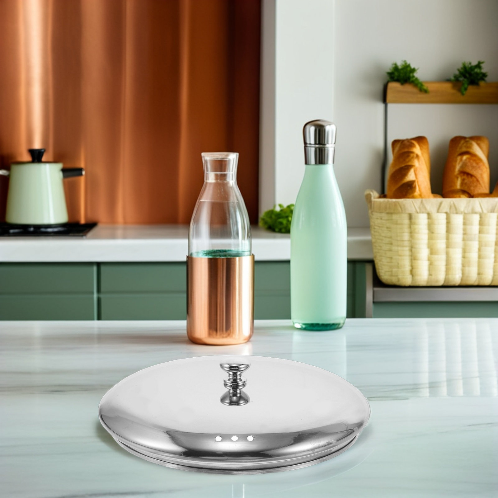 Secure Fit Stainless Steel Dom - Mason Jar Wide Mouth recension och pris