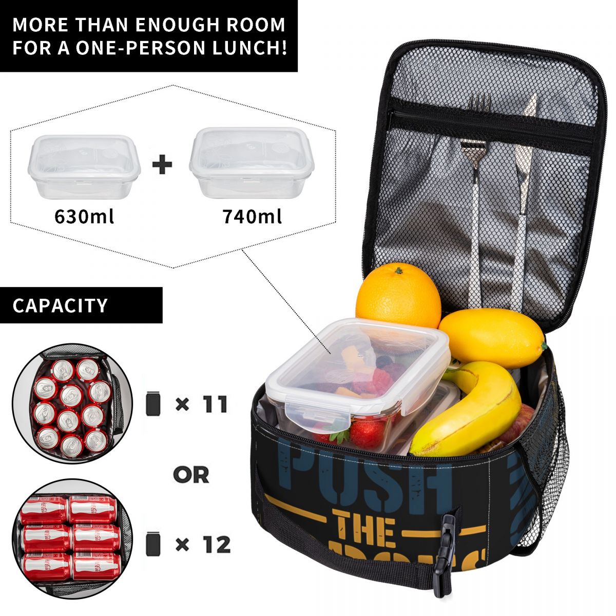 Don't Push The Horses Merch In - Food Storage Quotes recension och pris
