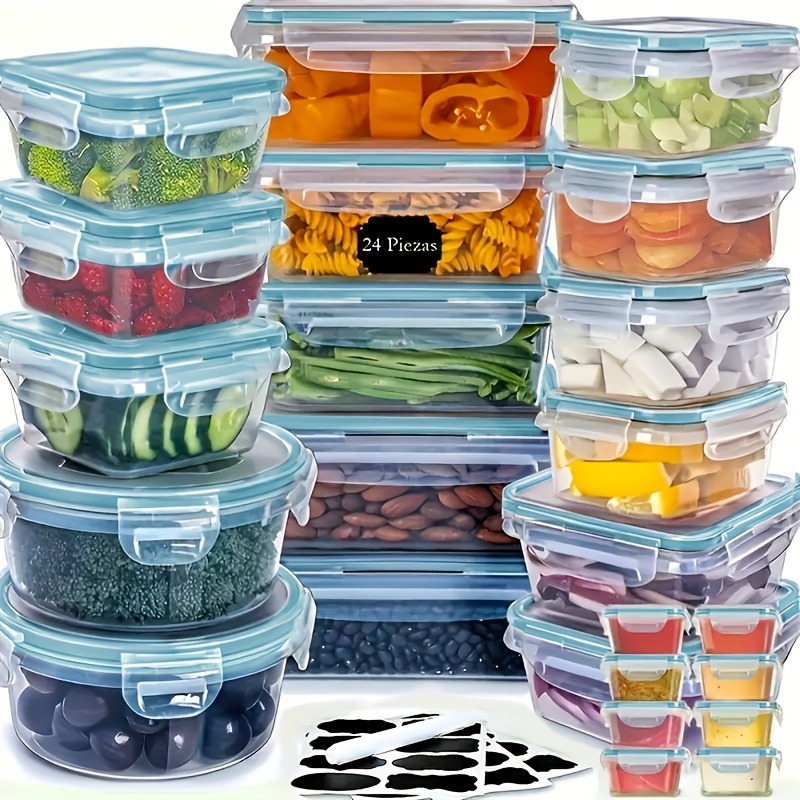 48PCS BPA-Free Food Storage Se - Food Storage Labels recension och pris
