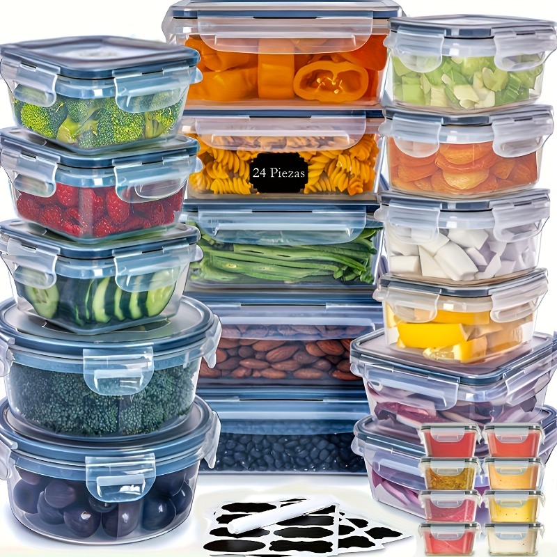 48PCS BPA-Free Food Storage Se - Food Storage Labels recension och pris