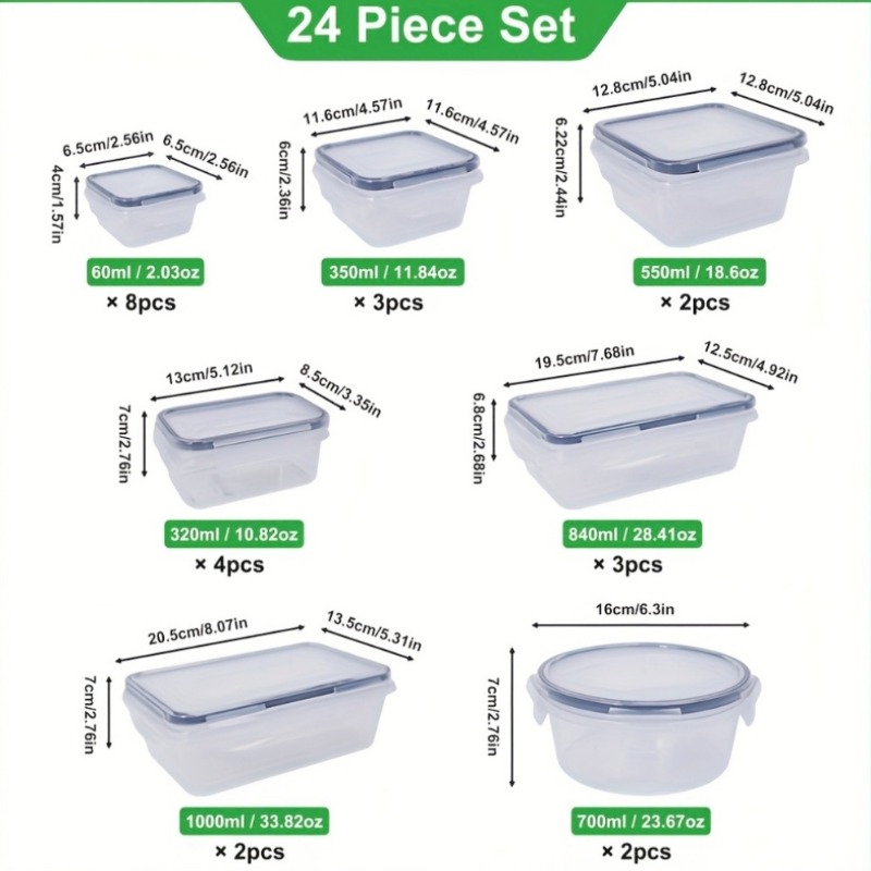 48PCS BPA-Free Food Storage Se - Food Storage Labels recension och pris